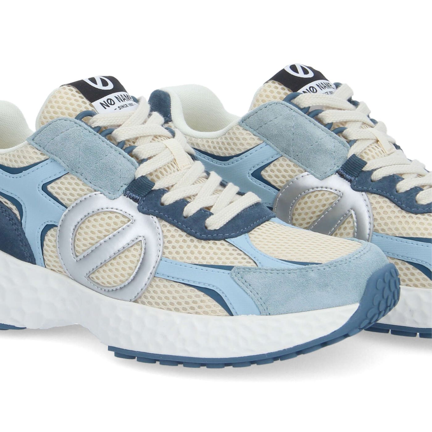 CARTER 2.0 RUNNER M - MESH/SUEDE/SUED - BLANC CASSE/BLEU